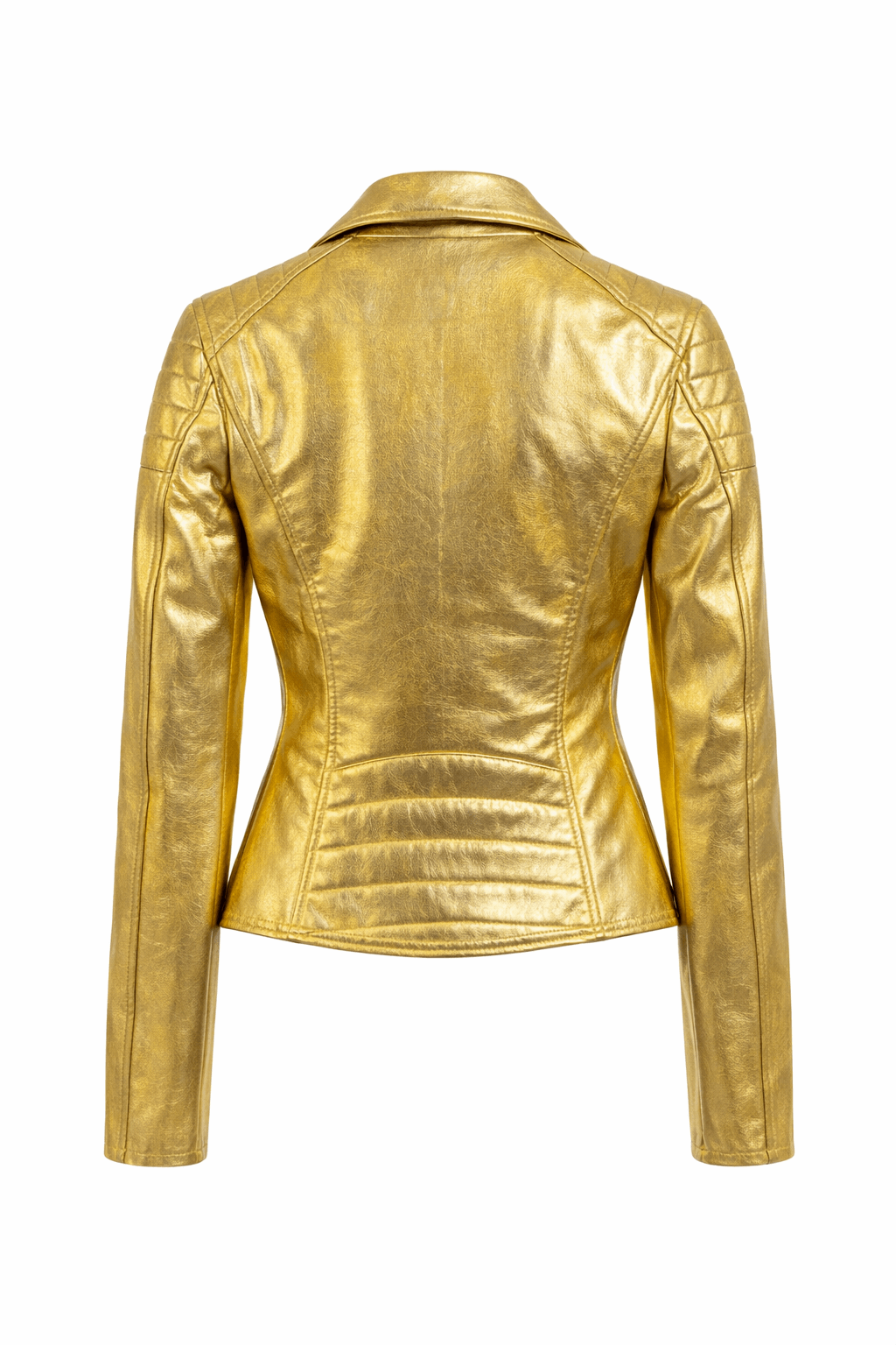 "Fallah" Gold24 Nappa Leather Biker