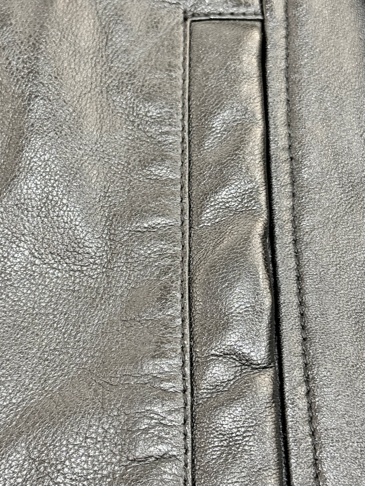 “Noir” Classic Jacket in extra soft genuine lambskin