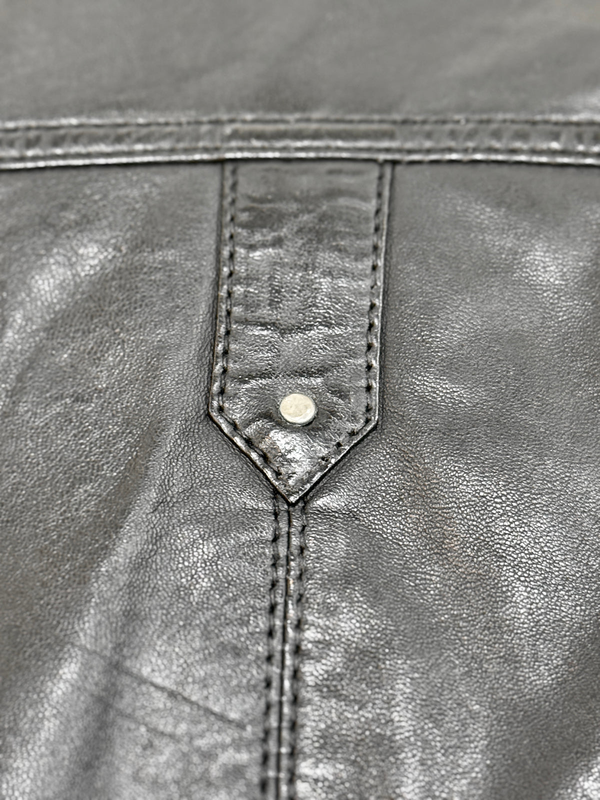 "Gipsy" Black Jacket  Leather in soft Nappa