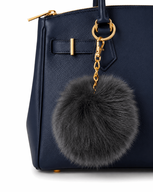 Luxury Fur Pom Pom Bag/key Charm – Shyva